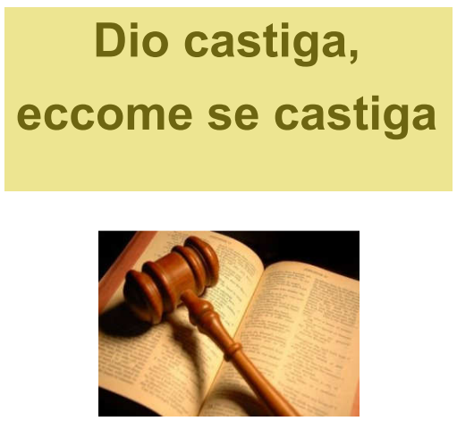 confutazioni Dio castiga